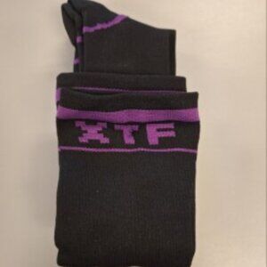 Extreme Fit XTF Unisex Compression Socks- 2 pair- ***Purple and Teal only***